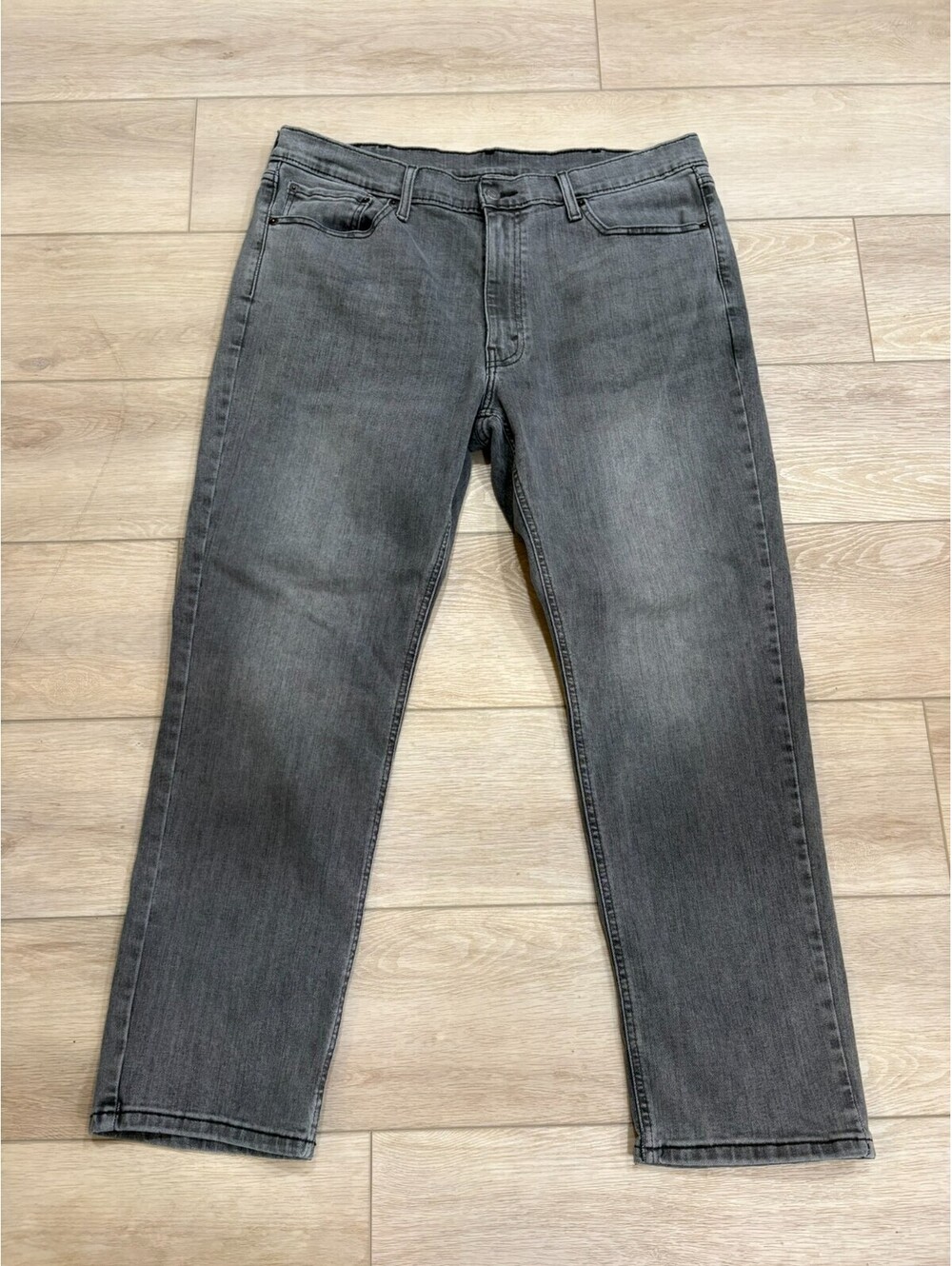 Levi's Mens 541 Jeans Asphalt Grey Stretch 38X30 Athletic Taper  C9-18181-0307